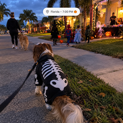 Glow Bones Costume